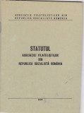 AS - STATUTUL ASOCIAȚIEI FILATELISTILOR DIN REPUBLICA SOCIALISTA ROMANA