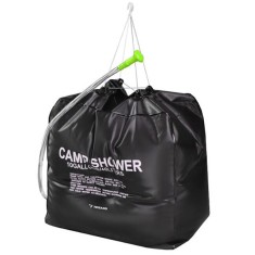 Dus solar turistic, camping, Trizand, portabil, cu furtun, agatatoare, 40 L, 40x40x24 cm foto