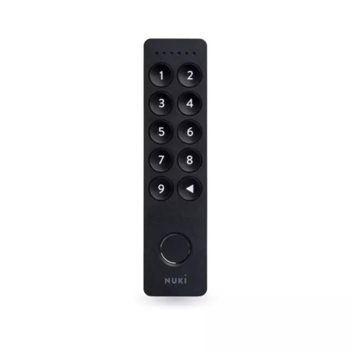 Tastatura Inteligenta Nuki Keypad 2.0, Pentru Nuki Smart Lock, Cod PIN &amp; Amprenta digitala (Fingerprint) SmartElectro IntelligentHouse