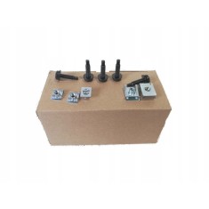 Set suruburi fixare scut bara fata Ford Fiesta (Ja8), 09.2008-01.2013; Fiesta (Ja8), 01.2013-12.2017, pentru scut bara fata, 10 bucati