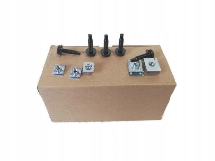 Set suruburi fixare scut bara fata Ford Fiesta (Ja8), 09.2008-01.2013; Fiesta (Ja8), 01.2013-12.2017, pentru scut bara fata, 10 bucati
