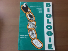 biologie manual clasa a VIII a 1998 genetica ecologie evolutionism manual scolar foto