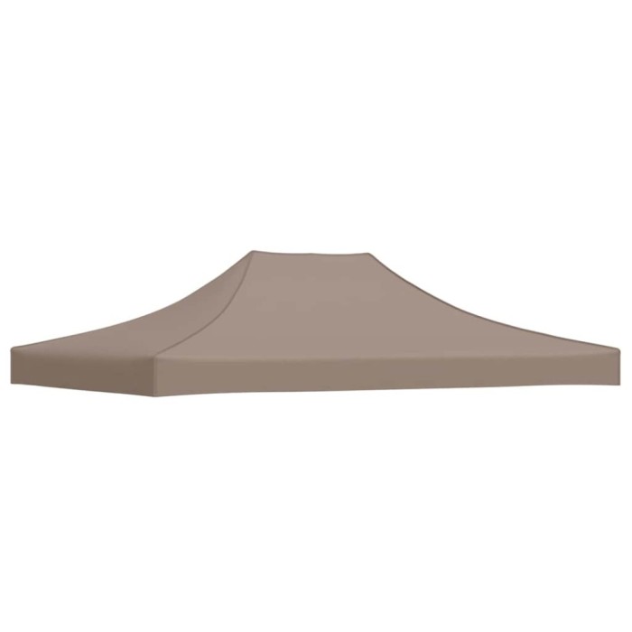 Acoperis cort de petrecere, gri taupe, 4,5 x 3 m, 270 g/m&sup2;