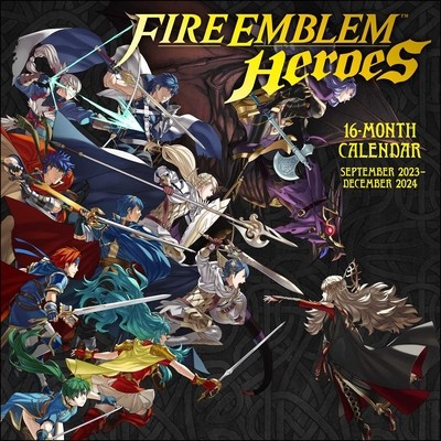 Fire Emblem 16-Month 2024 Wall Calendar foto