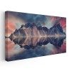 Tablou peisaj muntele Vestrahorn apus Islanda 1802 Tablou canvas pe panza CU RAMA 40x80 cm