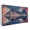 Tablou peisaj muntele Vestrahorn apus Islanda 1802 Tablou canvas pe panza CU RAMA 40x80 cm