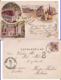 Brasov (Litho) - Litografie 1898, Circulata, Printata