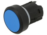 Comutator cu apăsare 22mm albastru