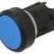 Comutator cu apăsare 22mm albastru