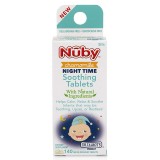 Tablete Homeopate, Nuby, Dr. Talbot&amp;#039;s, Night Time, Calmare Dureri Gingivale Bebelusi, Dizolvare Inst