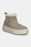 Blauer cizme de zapada din piele intoarsa EMERY culoarea bej, F4EMERY02.SUE