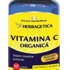 Vitamina c organica 60cps herbagetica