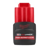 Acumulator Li-Ion M12tm, model M12HB2.5, 12V, 2.5Ah Milwaukee