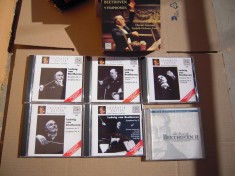 LOT de 5 CD-uri originale cu muzica clasica cele 9 simfonii ale lui Ludwig van Beethoven, dirijor David Zinman +1 CD best of Beethoven II
