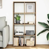 vidaXL Bibliotecă/separator, stejar artizanal, 69,5x29x137,5 cm, lemn