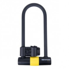 Anti-furt MAGNUM U-lock OXFORD colour black/yellow 345mm x 177mm mandrel 16mm