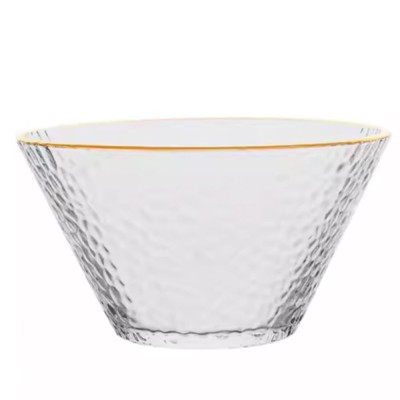 Bol adanc elegant Pufo Shine pentru servit salata, fructe, fursecuri, 23 x 13 cm foto