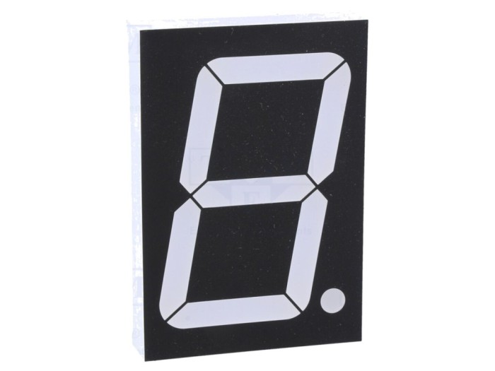 Afișaj LED 7 Segmente 56mm Roșu