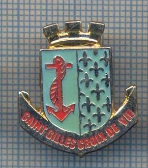 AX 452 INSIGNA - SAINT GILLES CROIX DE VIE -COMUNA DIN FRANTA foto
