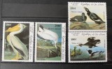 PC388 - COASTA DE FILDES 1985 Pasari J.J. Audubon , serie MNH, 4v