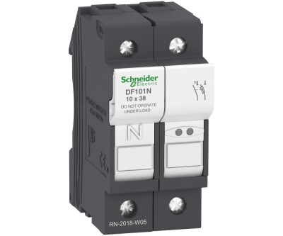 Separator cu fuzibil 1P+N 32A 10X38mm Schneider DF101N foto