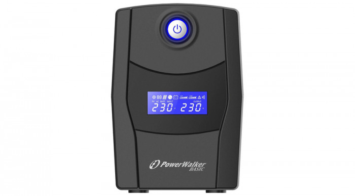 PowerWalker Line Interactive, 600VA, 360W, 2 x Type F