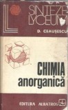 Chimia anorganica - D. Ceausescu