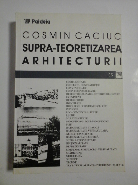 SUPRA - TEORETIZAREA ARHITECTURII - Cosmin CACIUC