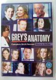 Grey`s Anatomy Anatomia lui Gray sezon 6 integral 4 DVD Medicina serial F12