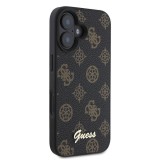 Husa silicon iPhone 16 Plus Guess - Peony Script MagSafe (GUHMP16MPGPYSK) - Black