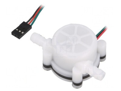 Senzor Debitmetru Turbină PWM 5-12VDC pentru Arduino foto