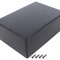 Carcasă Universală Neagră ABS IP40 125x175x65mm
