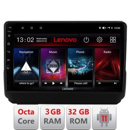 Navigatie Jeep Wrangler 2018- D-WRANGLER Octa Core cu Android Radio Bluetooth Internet GPS WIFI DSP 3+32 GB 4G LENOVO LITE CarStore Technology