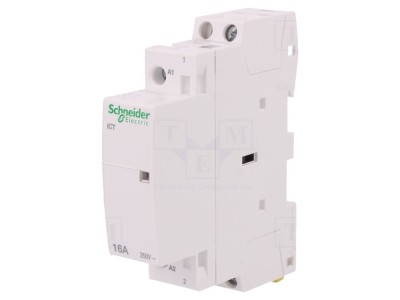 Contactor 1P 16A 24VAC NO foto