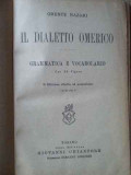 Il Dialetto Omerico Grammatica E Vocabolario - Oreste Nazari ,519887