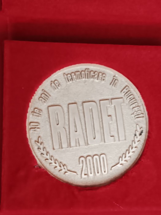 QW7 5 - Medalie - tematica energie - RADET la 40 de ani - 2000