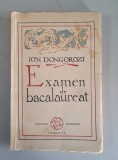 EXAMEN DE BACALAUREAT - ION DONGOROZI