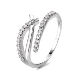 Cumpara ieftin Inel reglabil argint 925, JW886, model elegant, placat cu rodiu