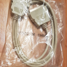 Cablu adaptor paralel 25 pini (tata) la 36 pini (mama)