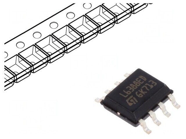 Driver Push-Pull SO8 400mA 580V 2-Canale 400kHz 17V