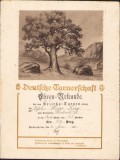 PM30 Diplomă, 1931, Deutsche Turnerschaft