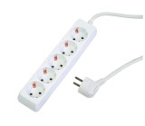 Prelungitor 5 prize 1.5mx1.5mm fara intrerupator Makalon 700760 HardWork ToolsRange