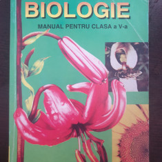 BIOLOGIE MANUAL PENTRU CLASA A V-A - Floarea Dobran