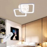 Lustra Led 50W 2 brate 3 culori telecomanda 550x115mm SPN DL75L052