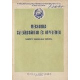 Mechanika Szilardsagtan Es Gepelemek (Limba maghiara)
