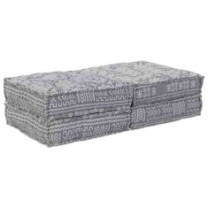 vidaXL Pernă 2 pcs Gri deschis 70 x 70 x 36 cm Poliester