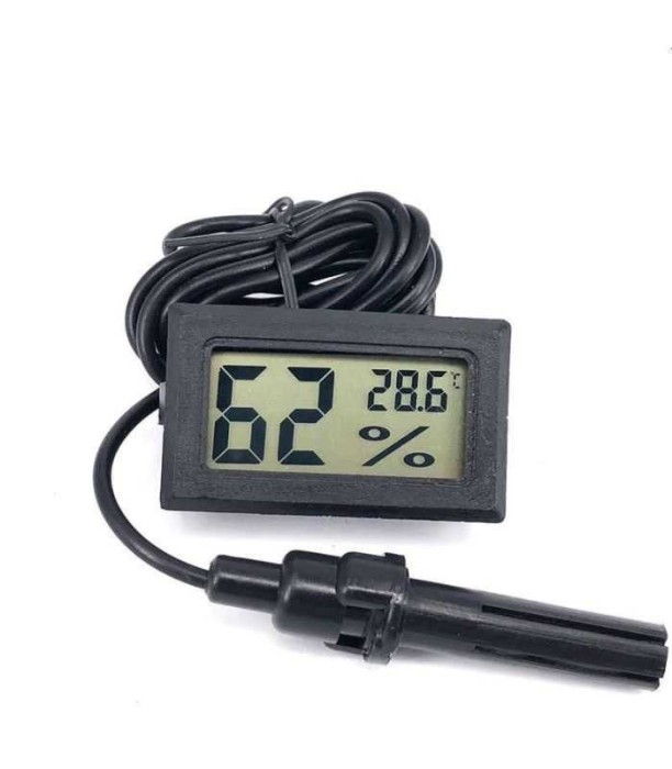 Termometru+umiditate LCD cu sonda
