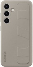 Husă cu prindere verticală Samsung Standing Grip Case pentru Galaxy S24, Cafeniu, Blister EF-GS921CUEGWW
