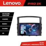 Navigatie Mitsubishi Pajero Lenovo Kit-452 8 core QLED 2K 12+256 360 Android Waze USB Navigatie Internet Youtube Radio CarStore Technology