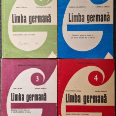 LIMBA GERMANA Manual pentru anul 1 + 2 + 3 + 4 de studiu - Eremia, Savinuta